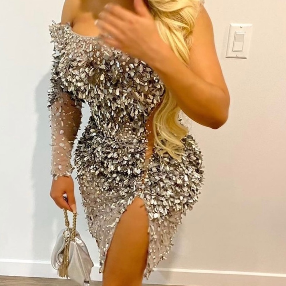 Valdrin Sahiti custom made dress